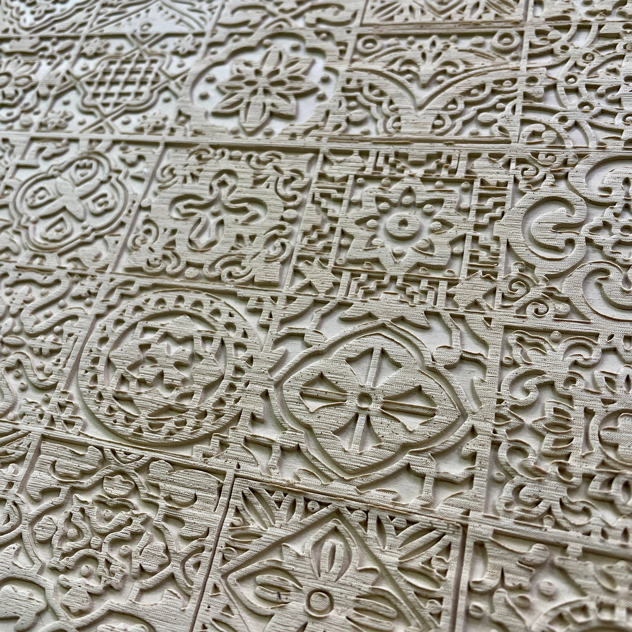 Moroccan Tile 12 Rolling Pin