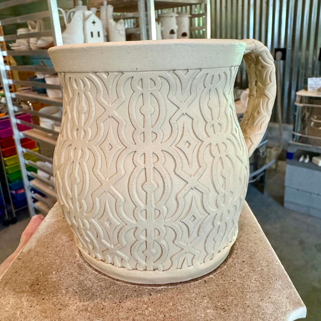 60s Mod EmpressaMat Textured Mug Mat