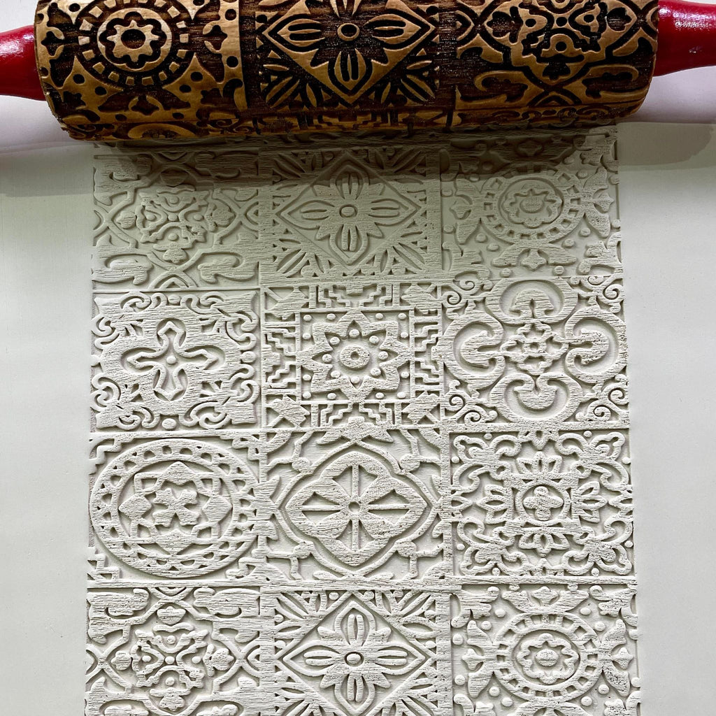 Moroccan Tile 7 Rolling Pin