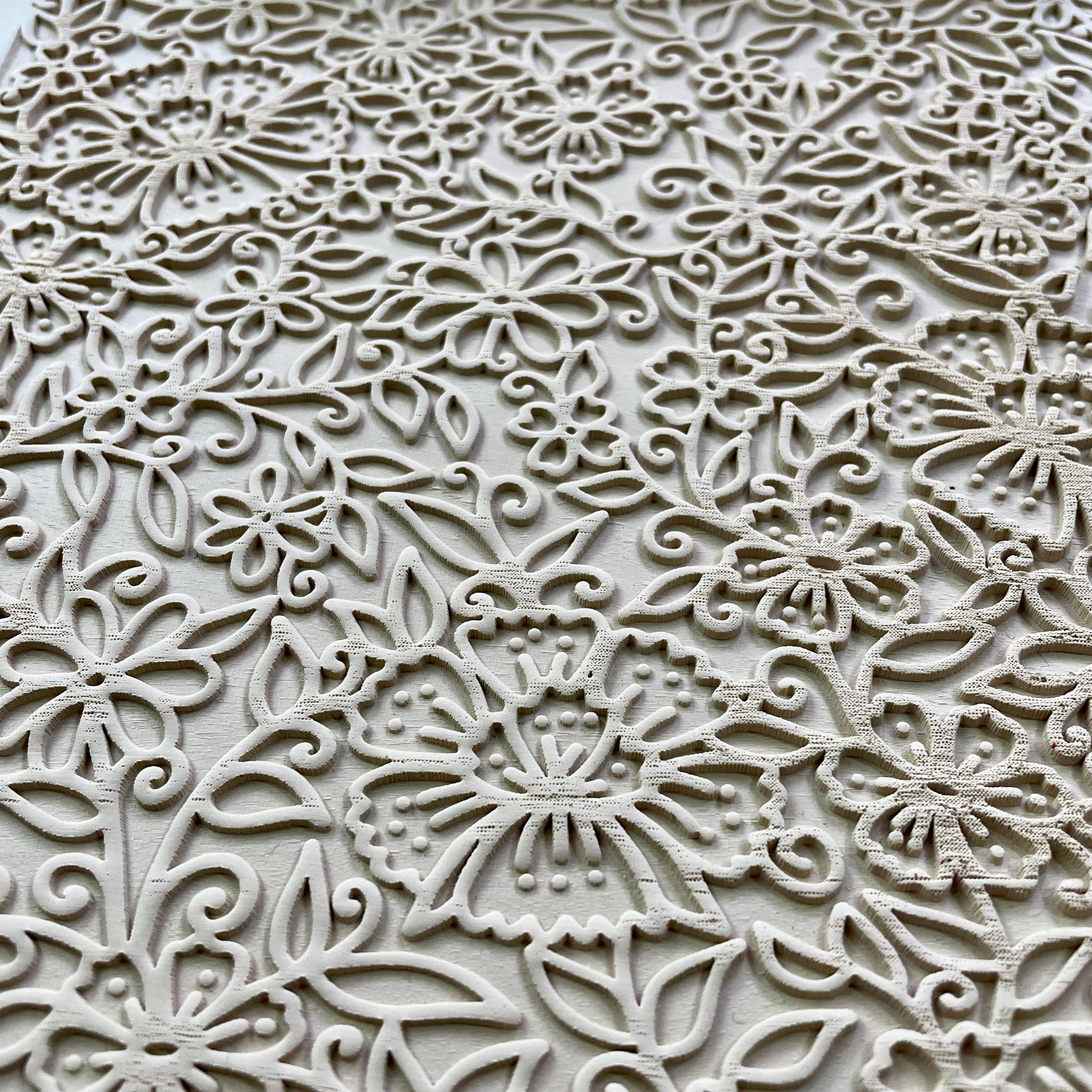 Floral Batik 7 Rolling Pin