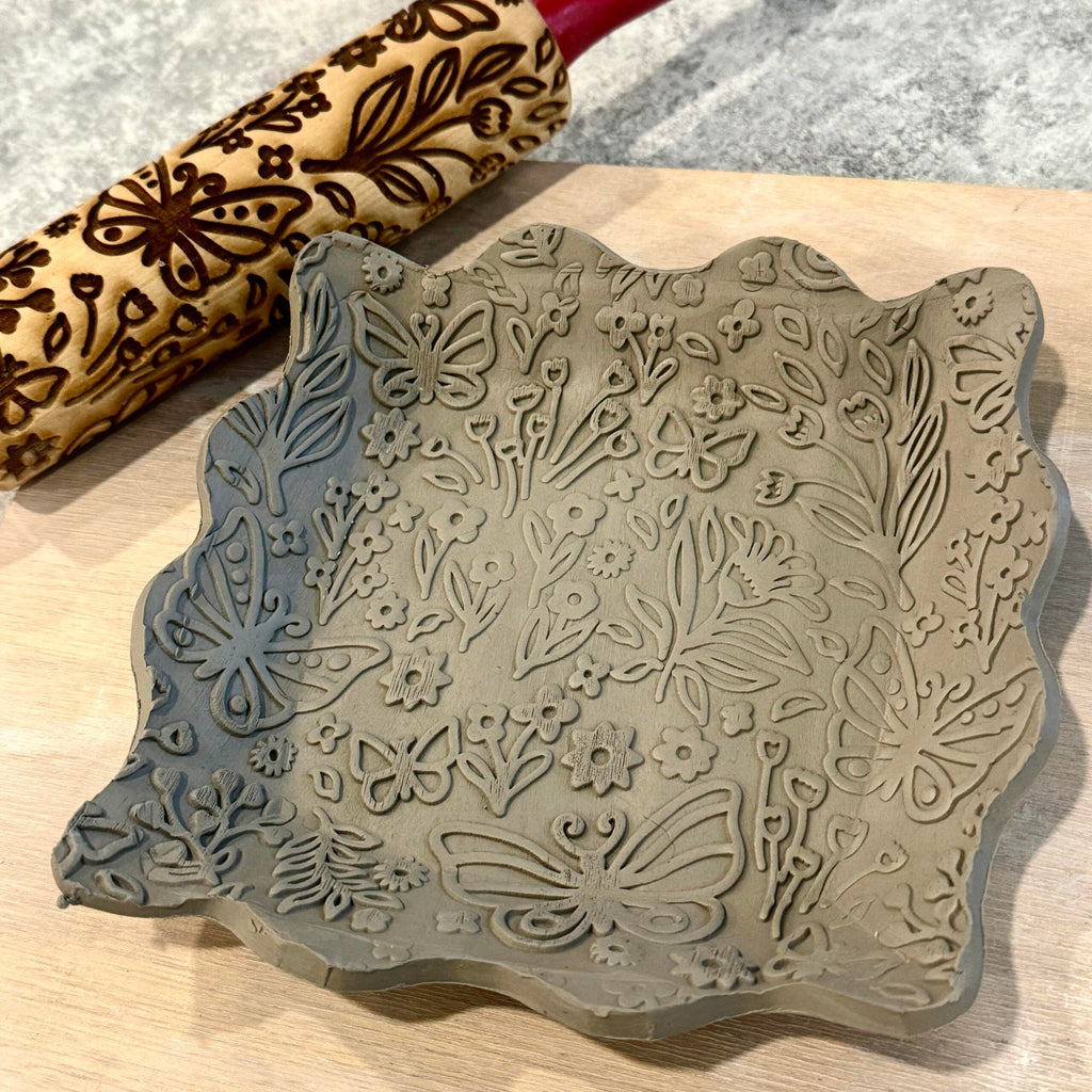 Butterfly Garden 7 Rolling Pin