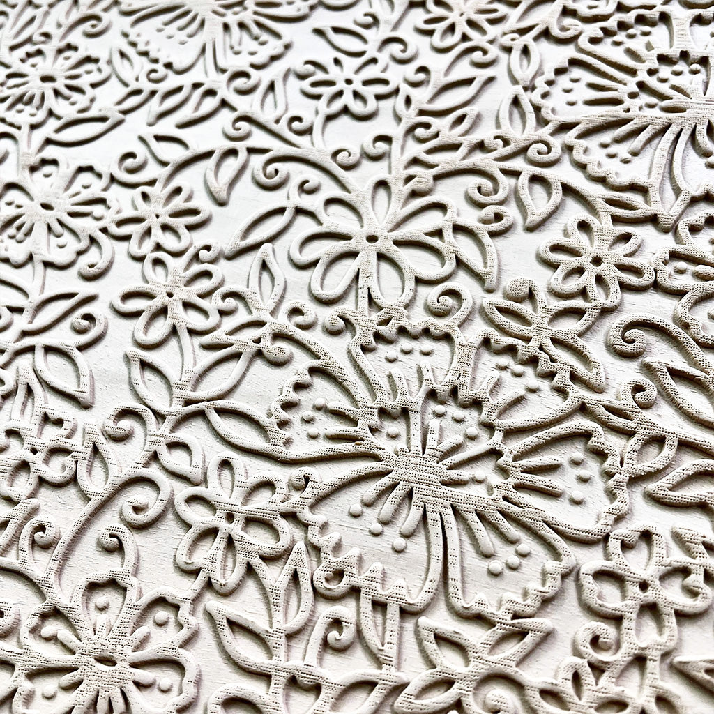 Floral Batik 12 Rolling Pin