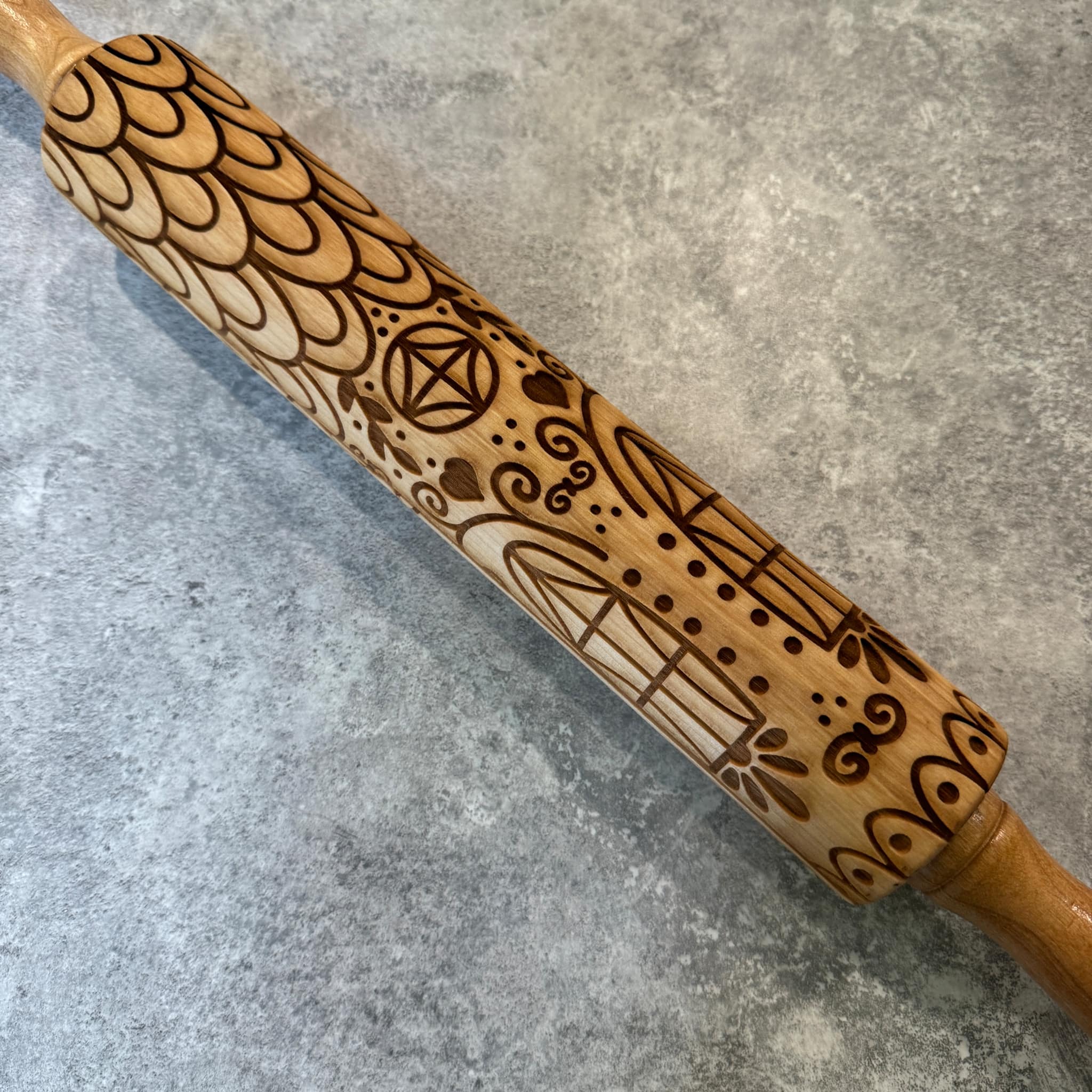 Gingerbread House 12 Rolling Pin