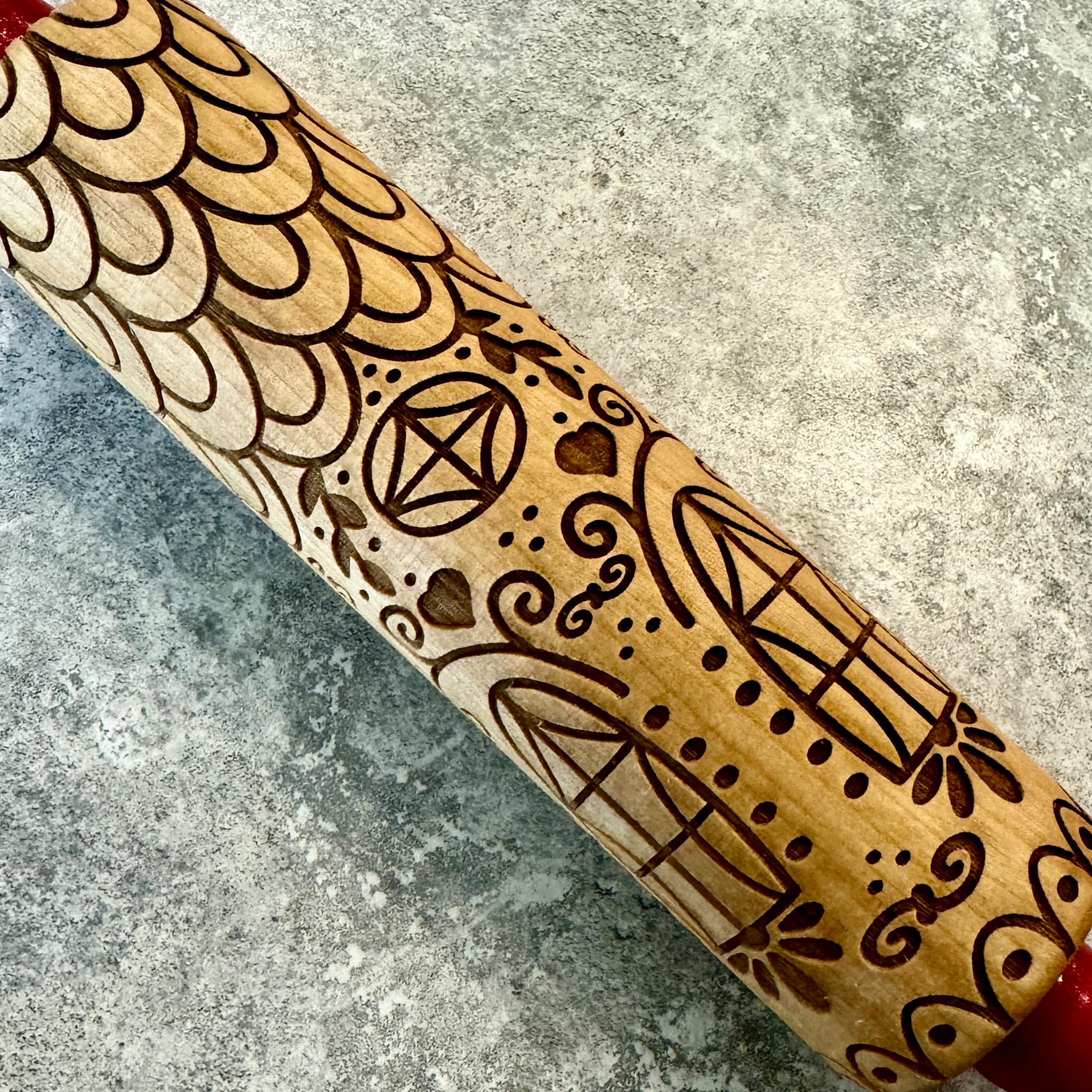 Gingerbread House 7 Rolling Pin