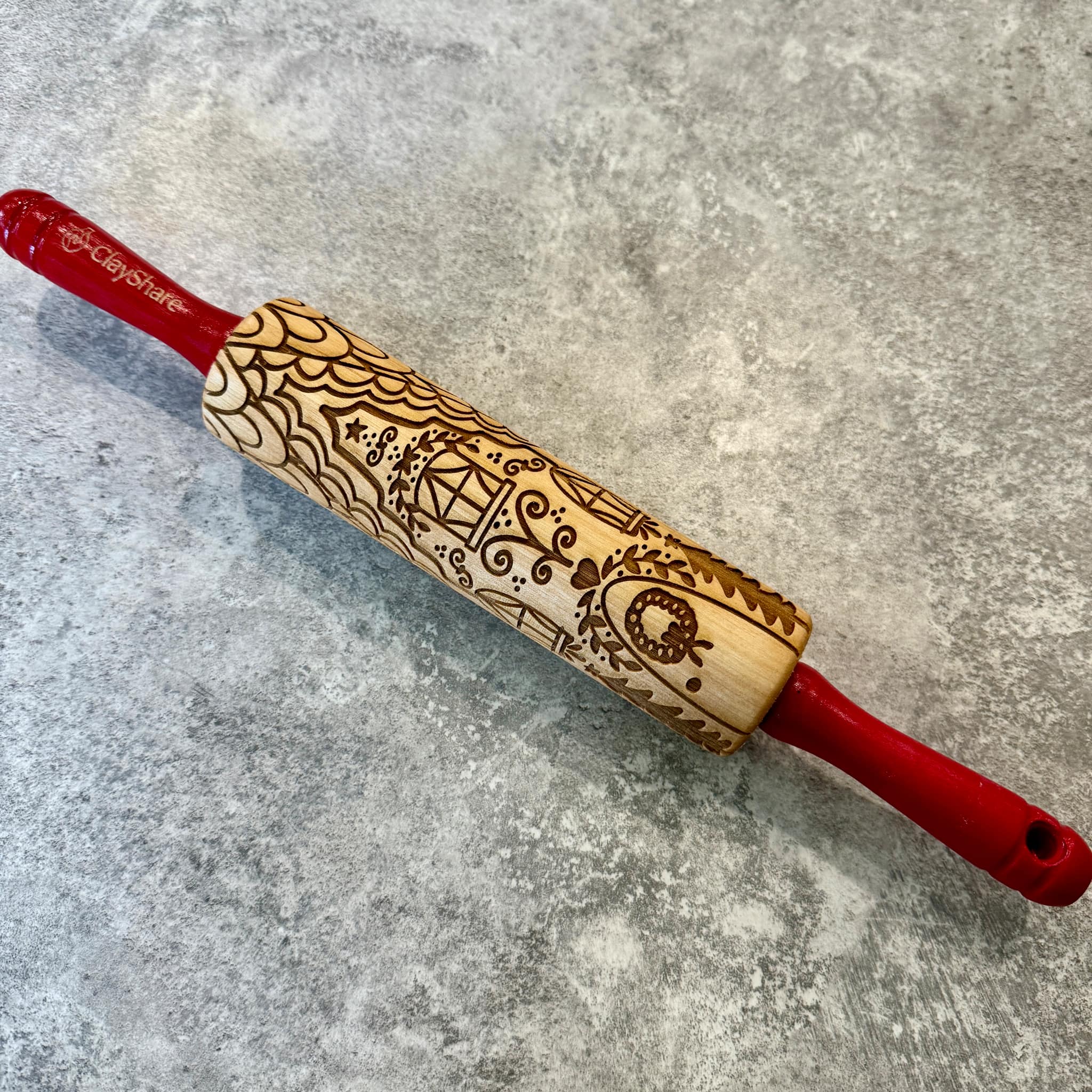Gingerbread House 7 Rolling Pin