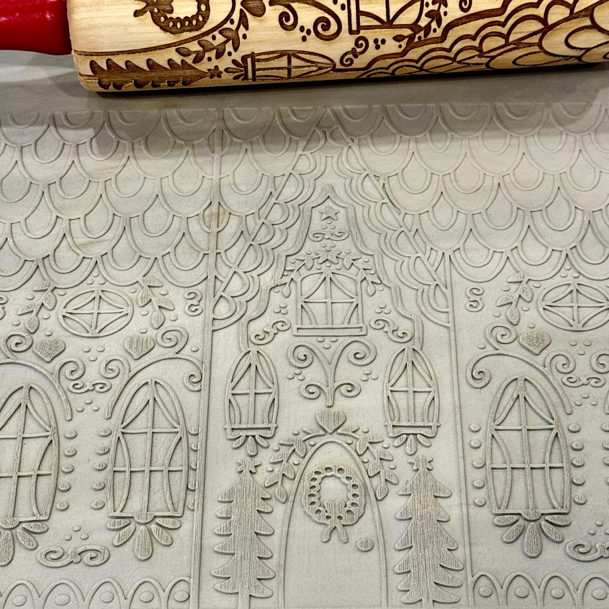 Gingerbread House 7 Rolling Pin