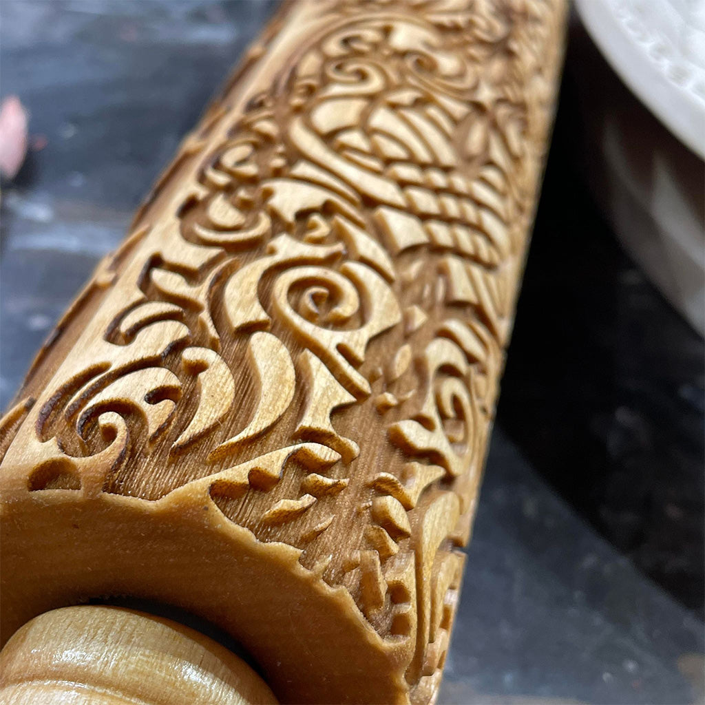 Lattice Flourish 12 Rolling Pin