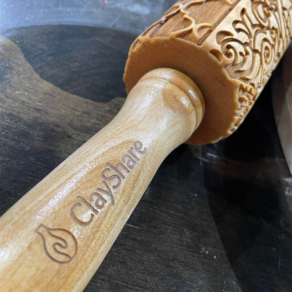 Lattice Flourish 12 Rolling Pin