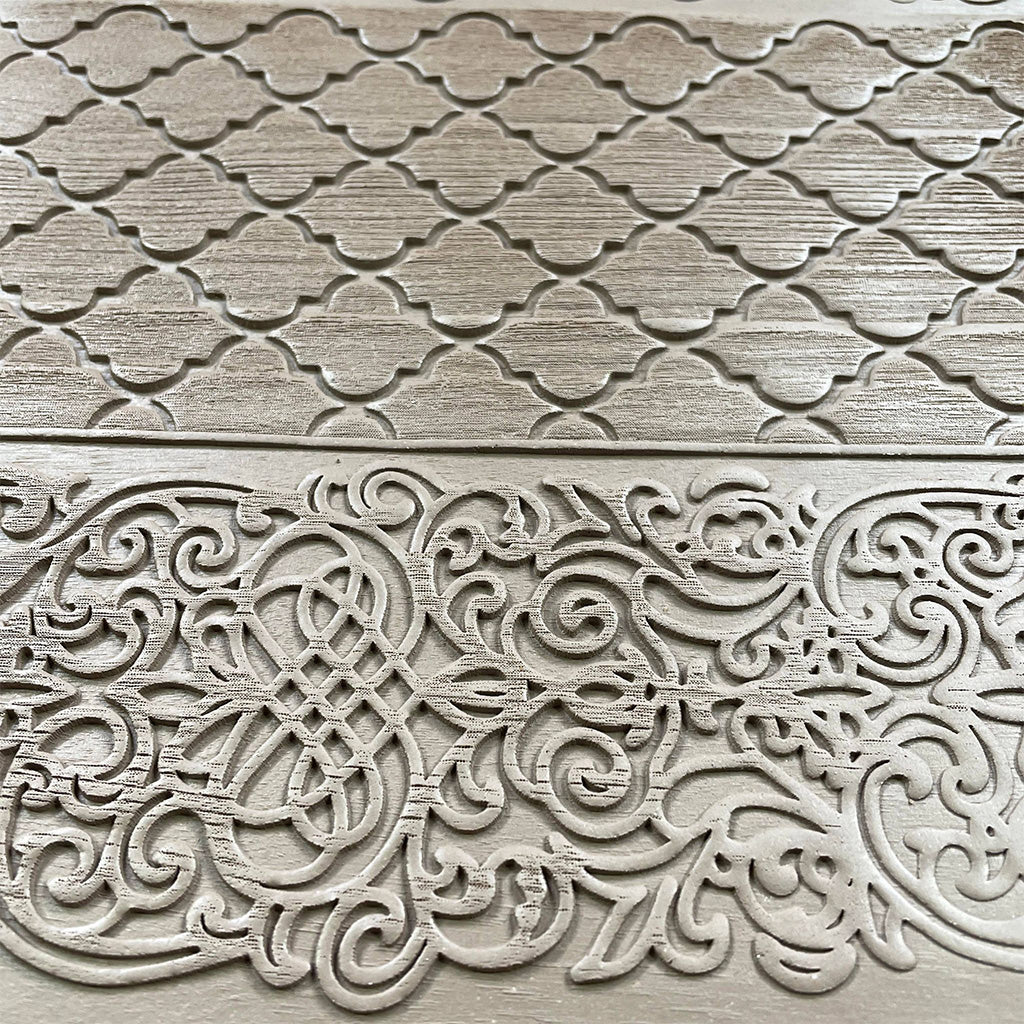 Lattice Flourish 12 Rolling Pin