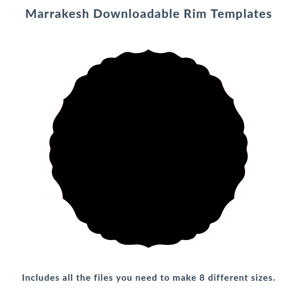 Marrakesh Rim Template Pack