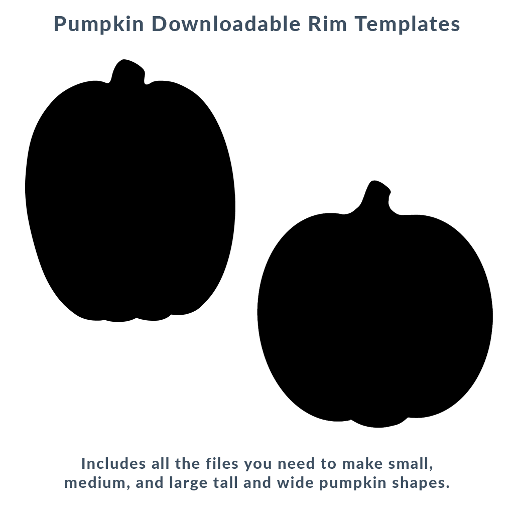 Pumpkin Rim Template Pack