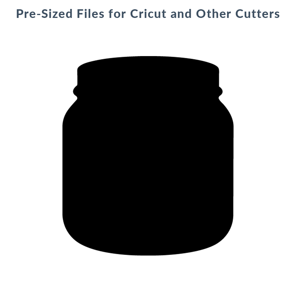 Mason Jar Rim Template Pack