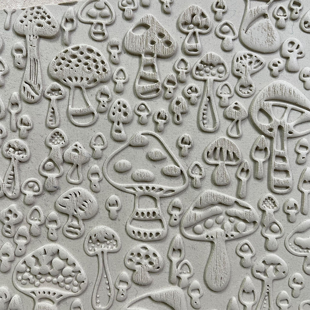 Mushrooms 12 Rolling Pin