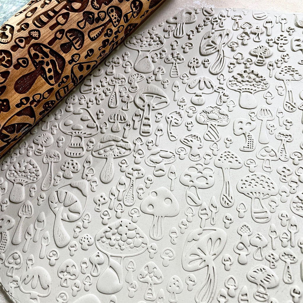 Mushrooms 12 Rolling Pin