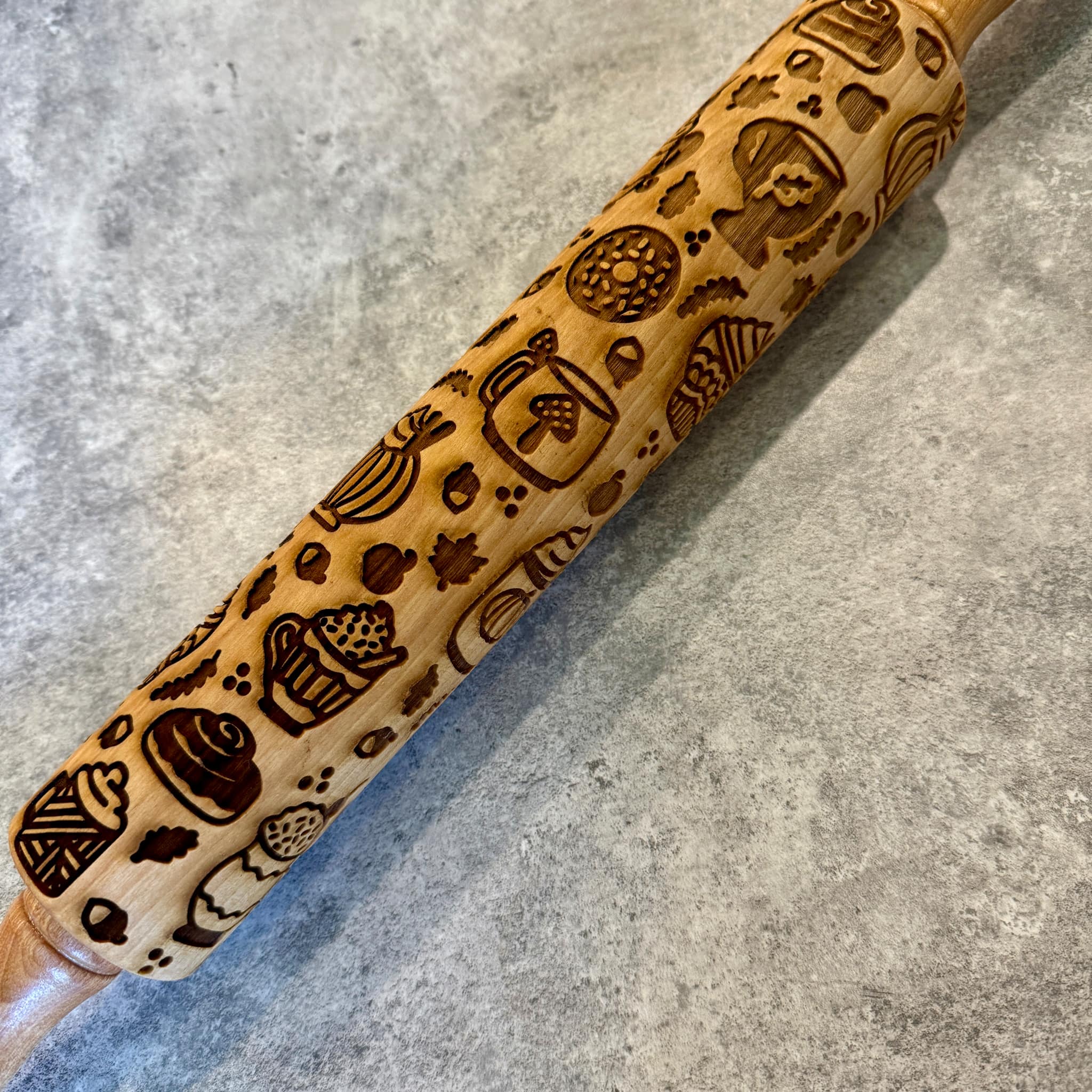 Spiced Autumn Treats 12 Rolling Pin