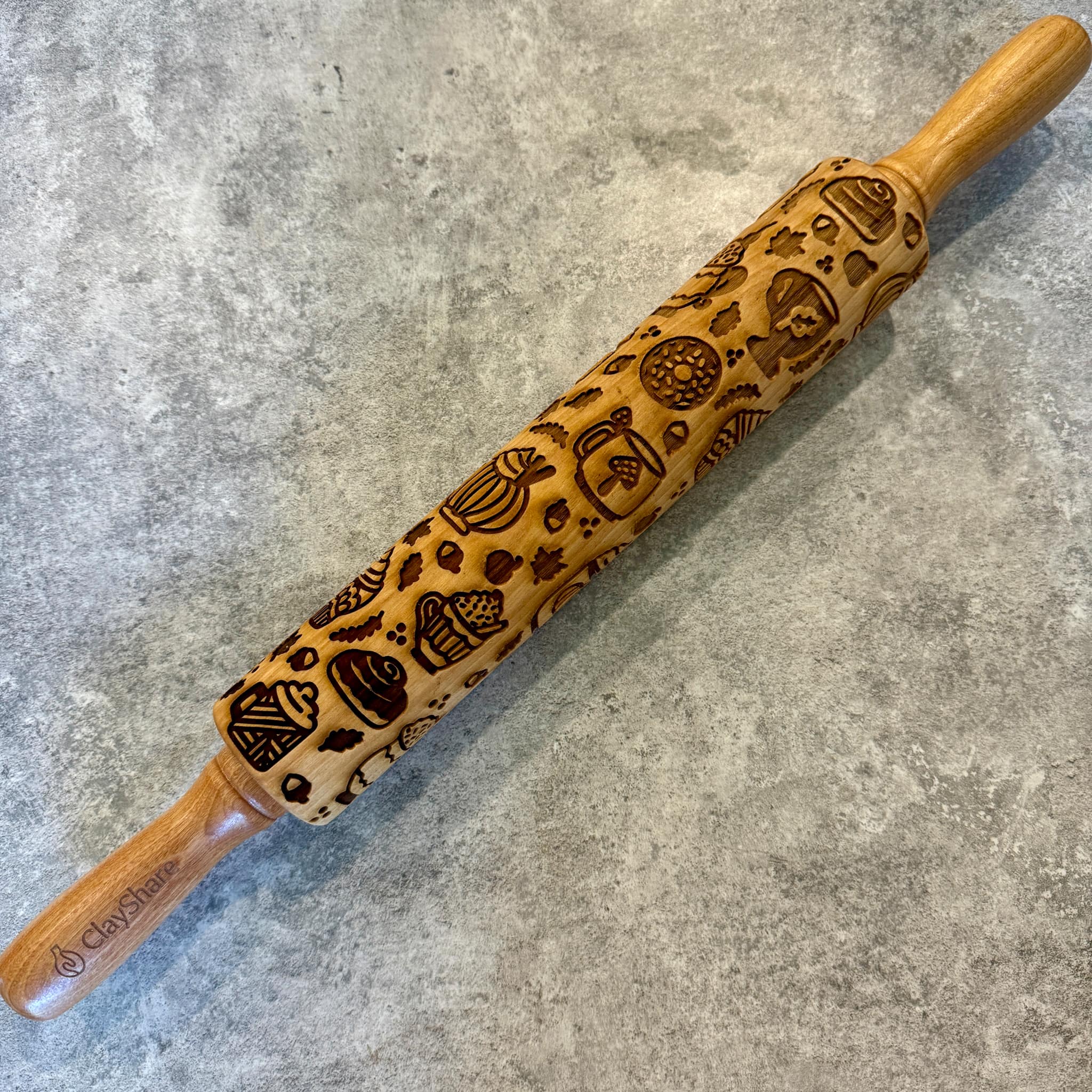 Spiced Autumn Treats 12 Rolling Pin