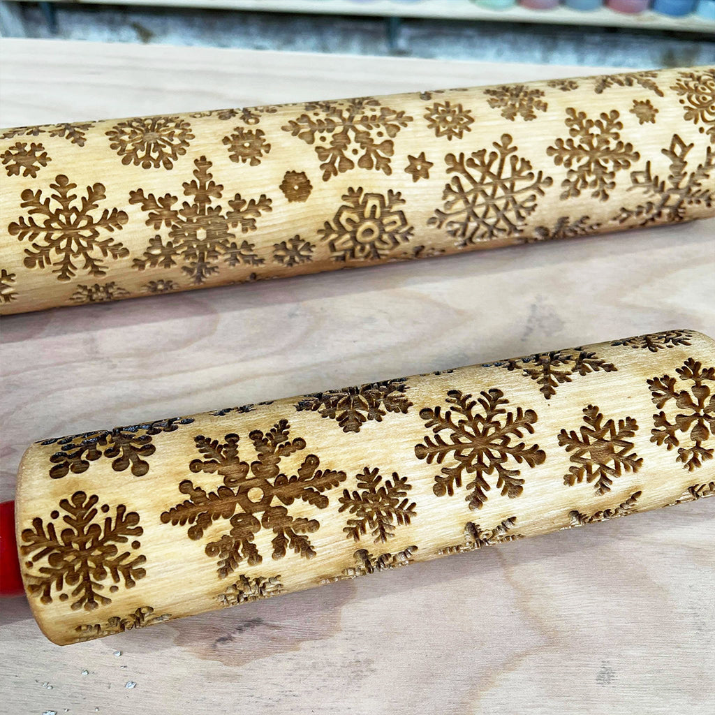 Snowflake 12 Rolling Pin