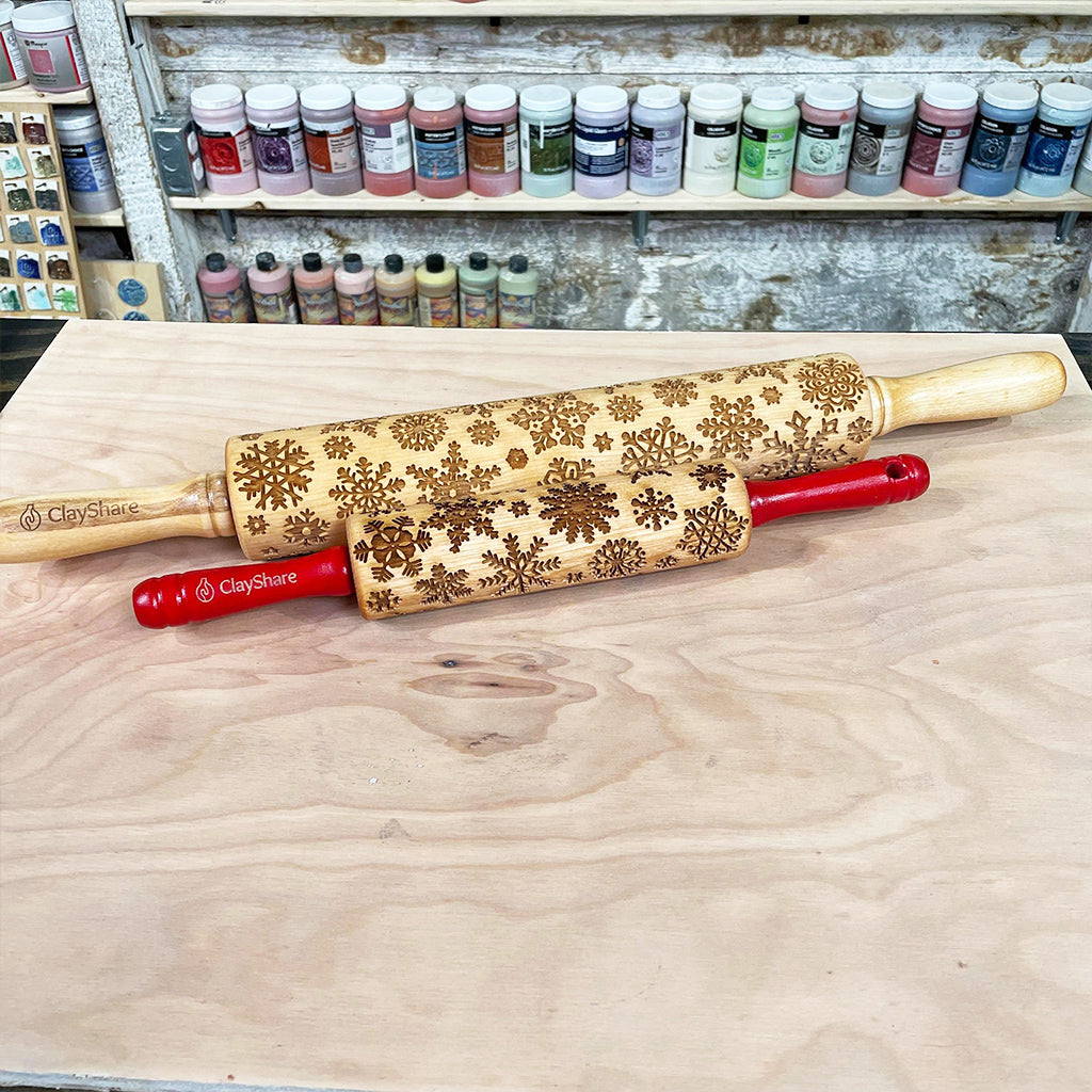 Snowflake 7 Rolling Pin