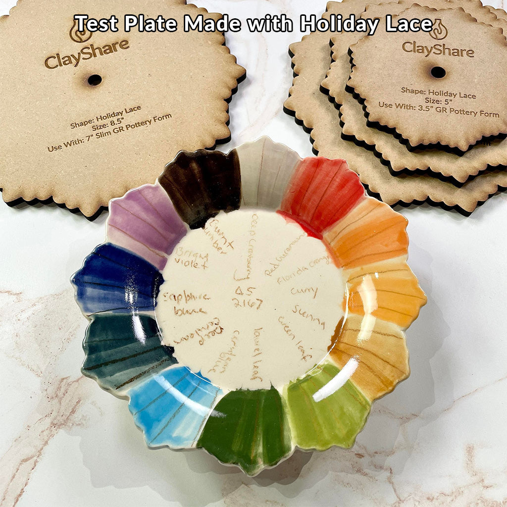 Holiday Lace Rim Template Pack