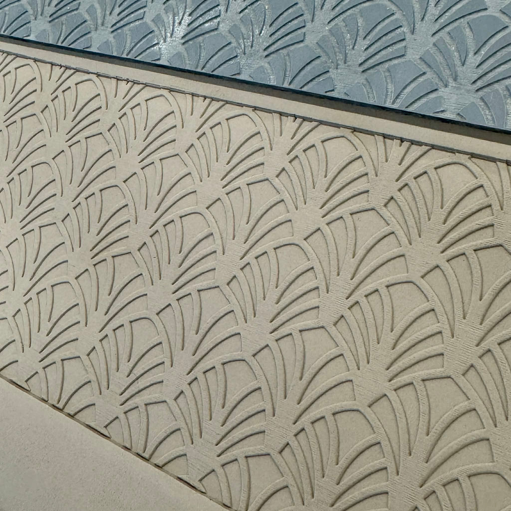 Art Deco EmpressaMat Textured Mug Mat