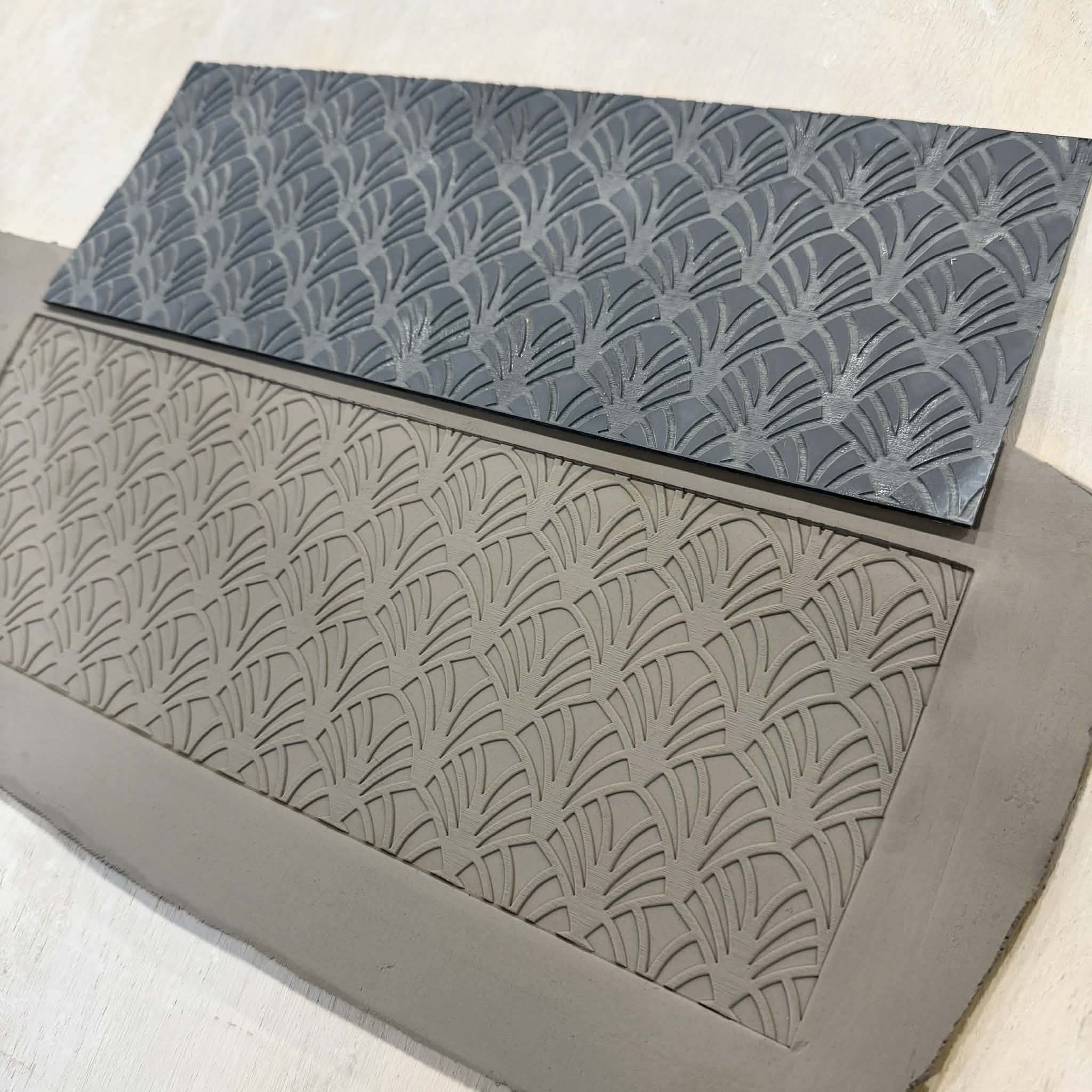 Art Deco EmpressaMat Textured Mug Mat