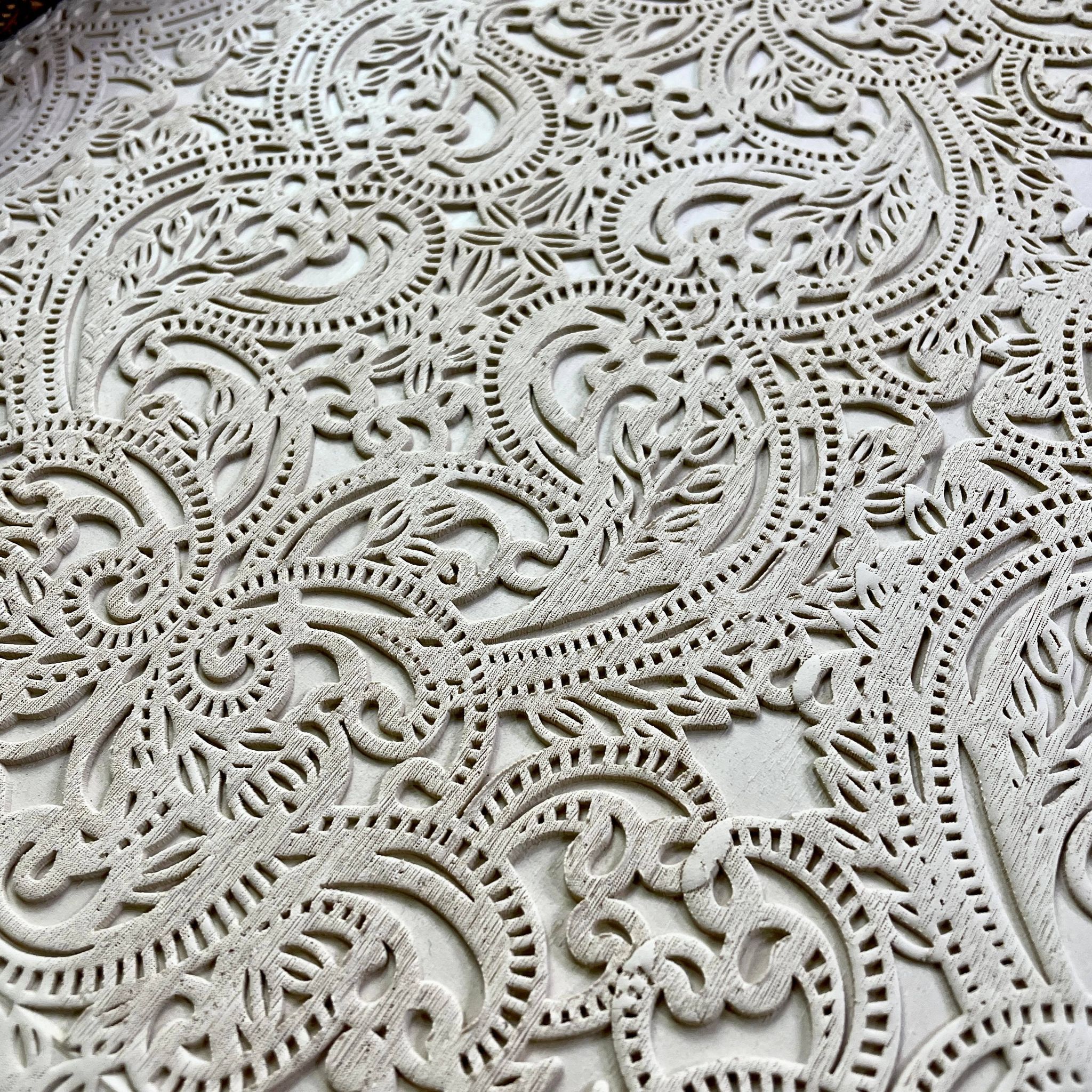 Art Nouveau 12 Rolling Pin