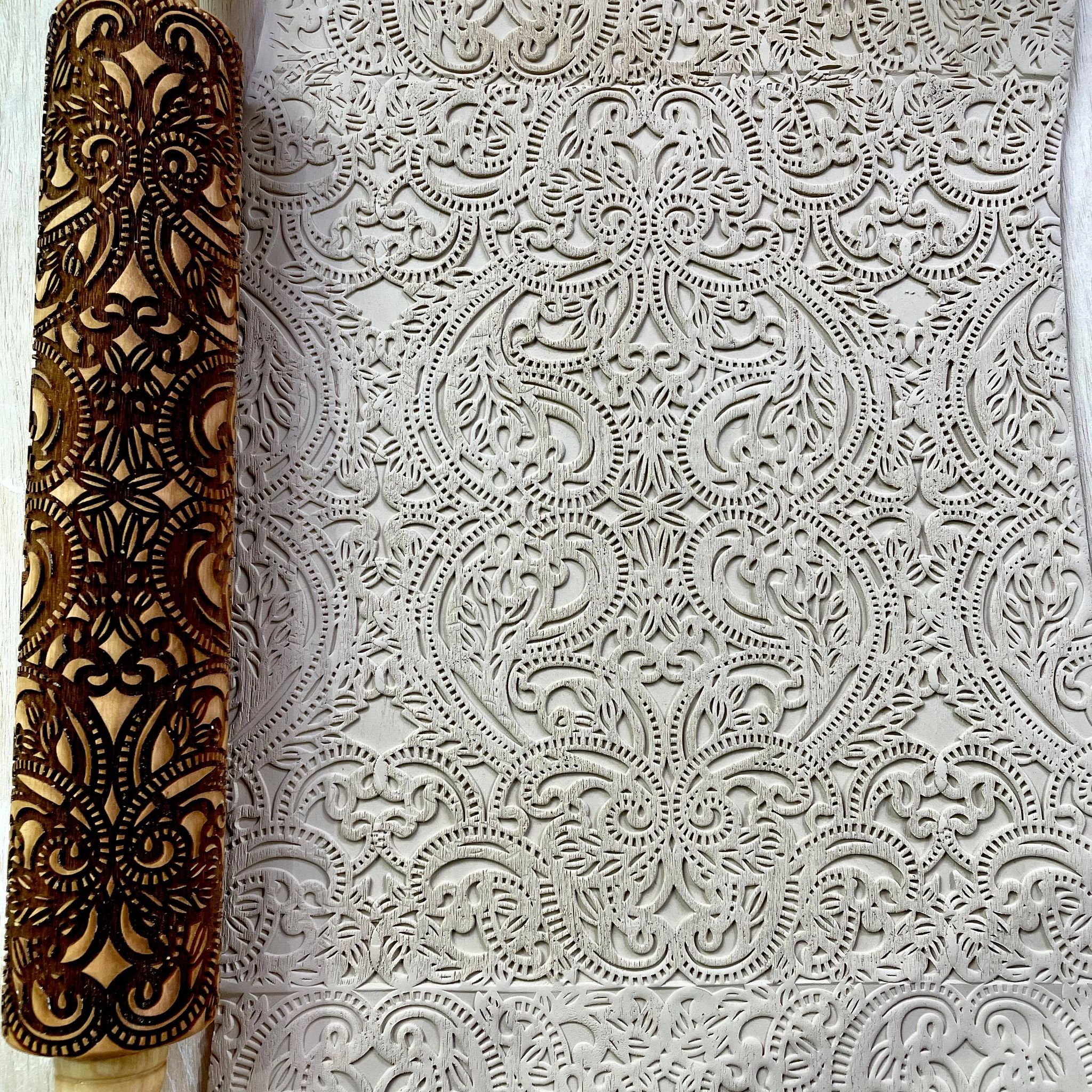 Art Nouveau 12 Rolling Pin