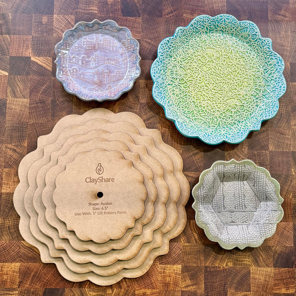 Avalon Round Stack Rim Template Set