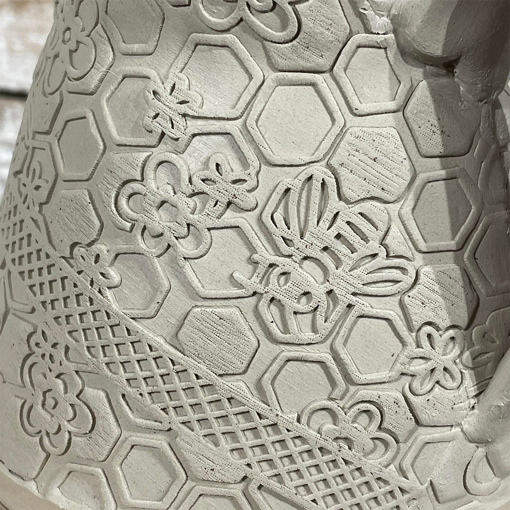 Bees and Blossoms 12 Rolling Pin