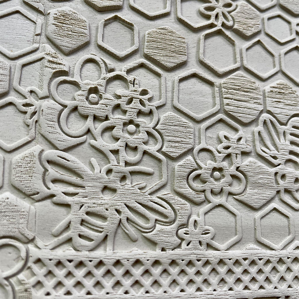 Bees and Blossoms 12 Rolling Pin