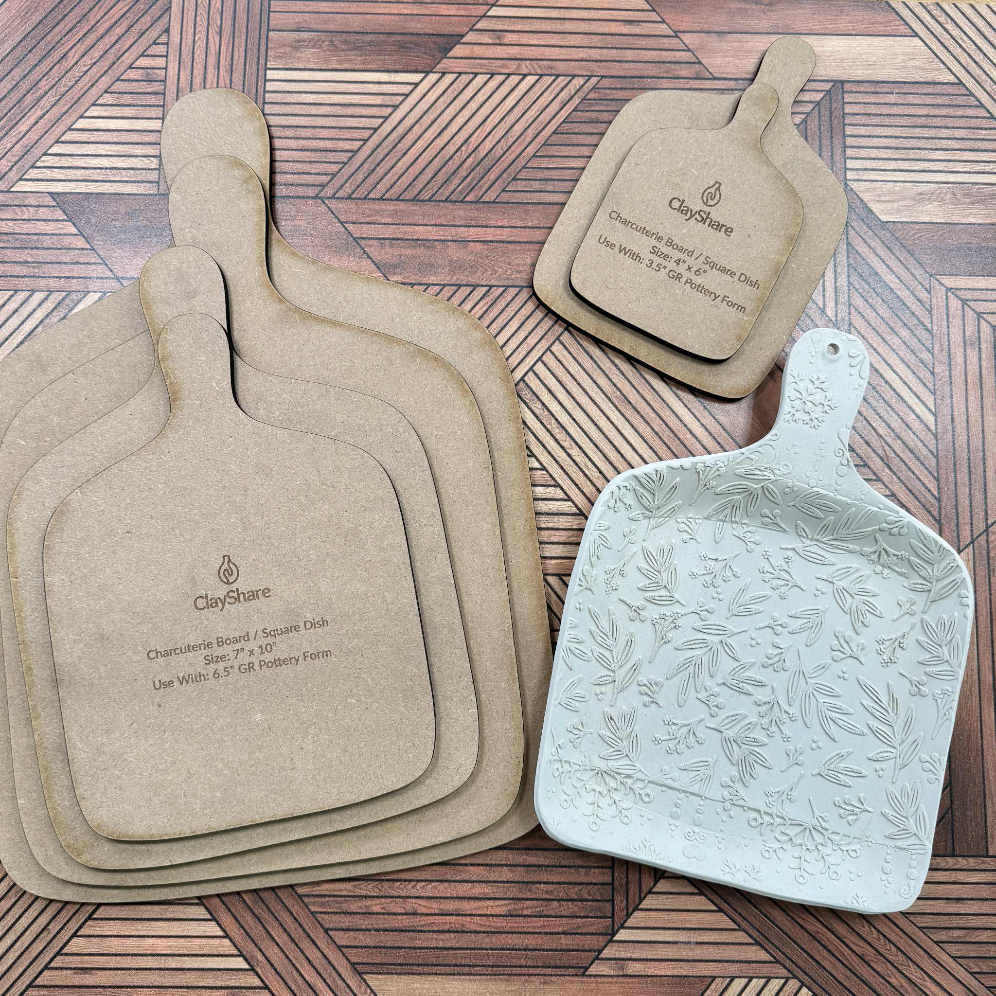 Charcuterie Board Template Large Set