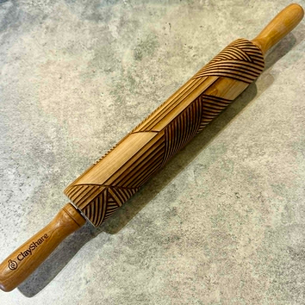Corduroy Quilt 12 Rolling Pin