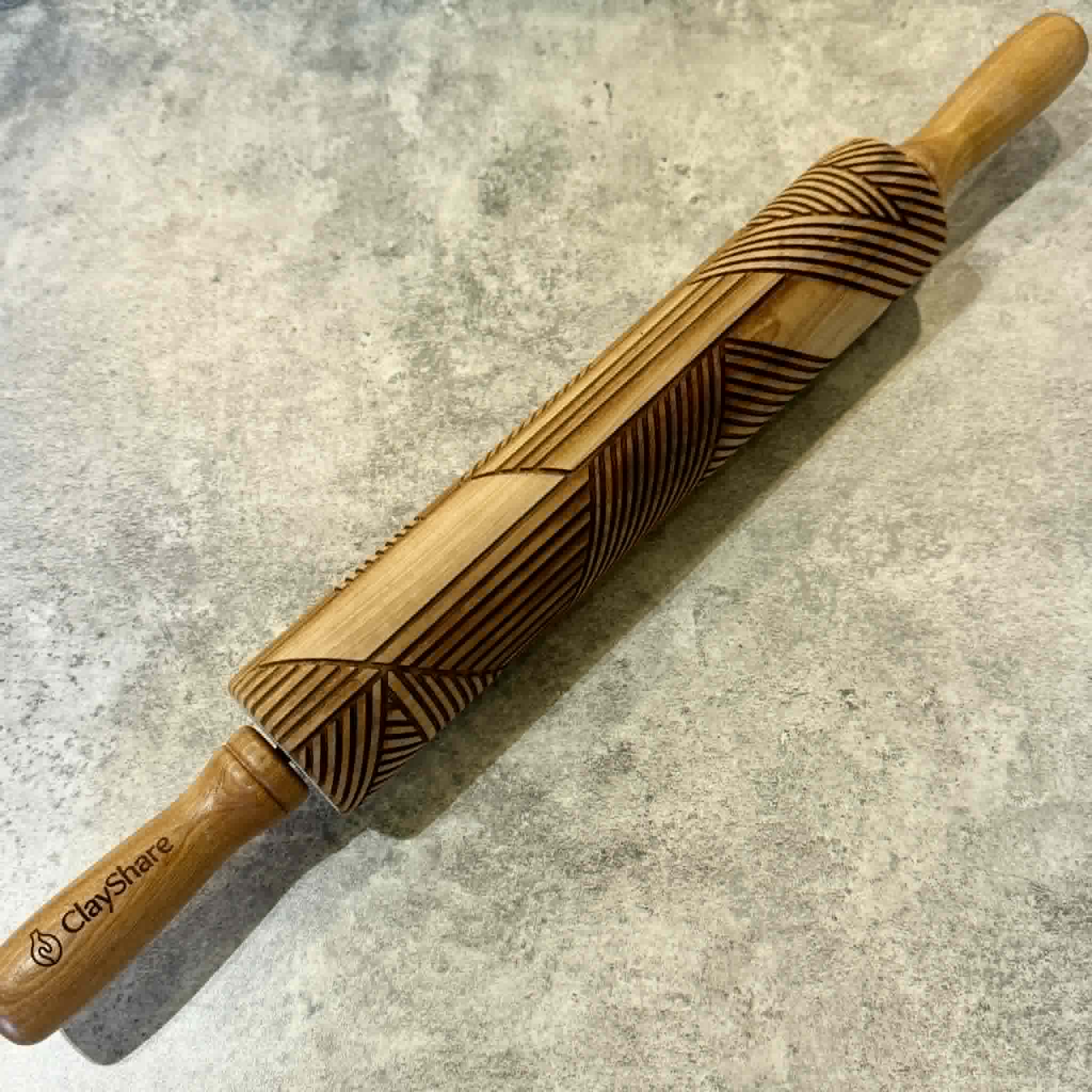 Corduroy Quilt 12 Rolling Pin