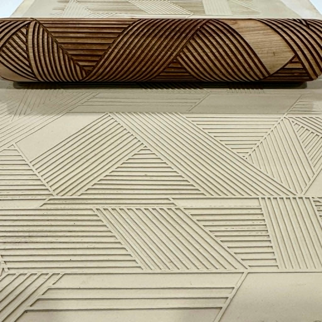 Corduroy Quilt 12 Rolling Pin