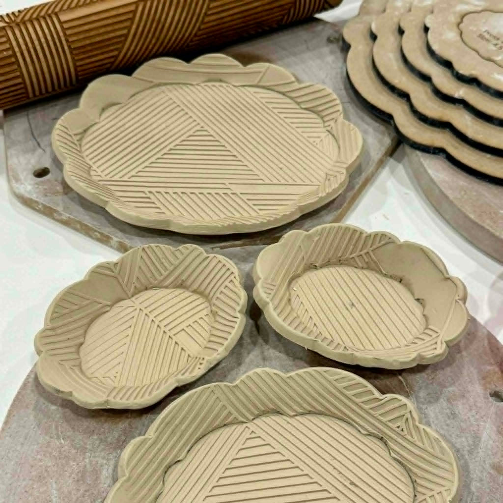 Corduroy Quilt 12 Rolling Pin