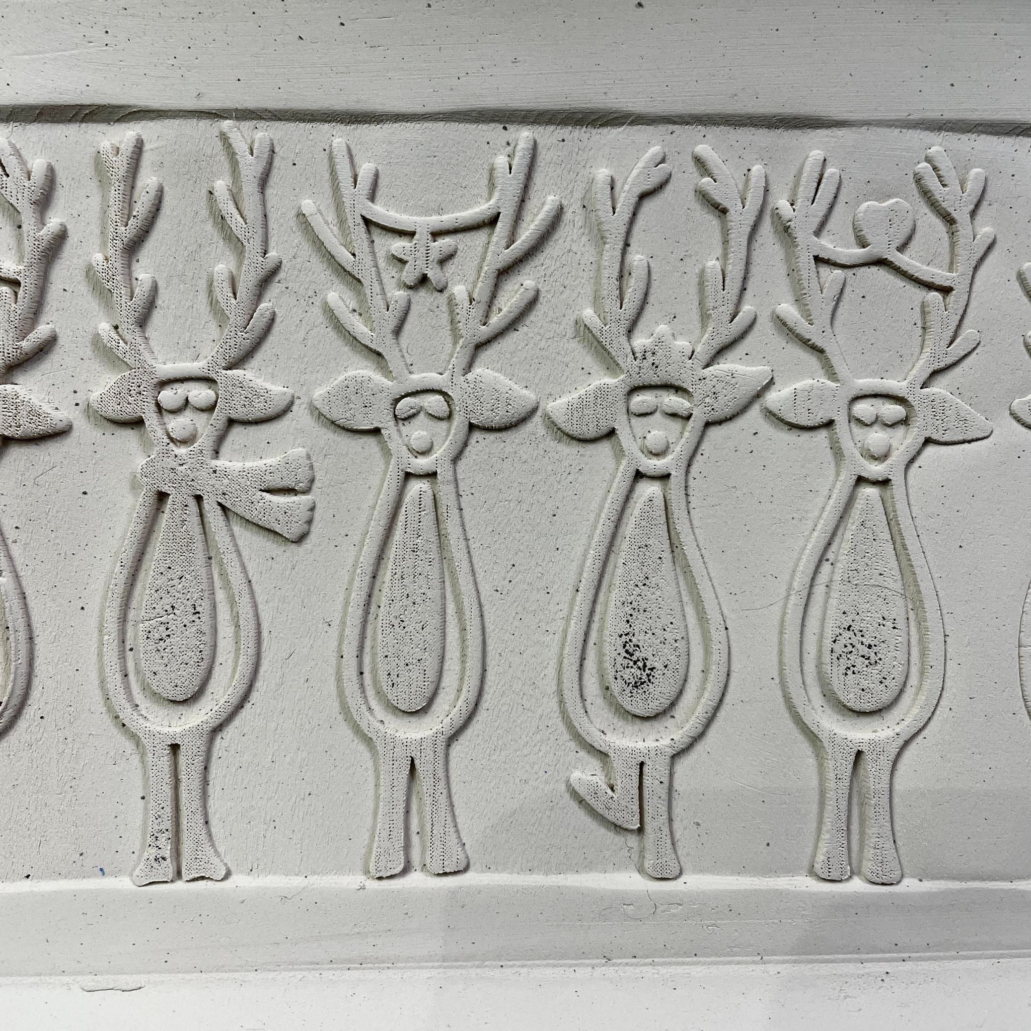 Whimsical Deer Mini Roller