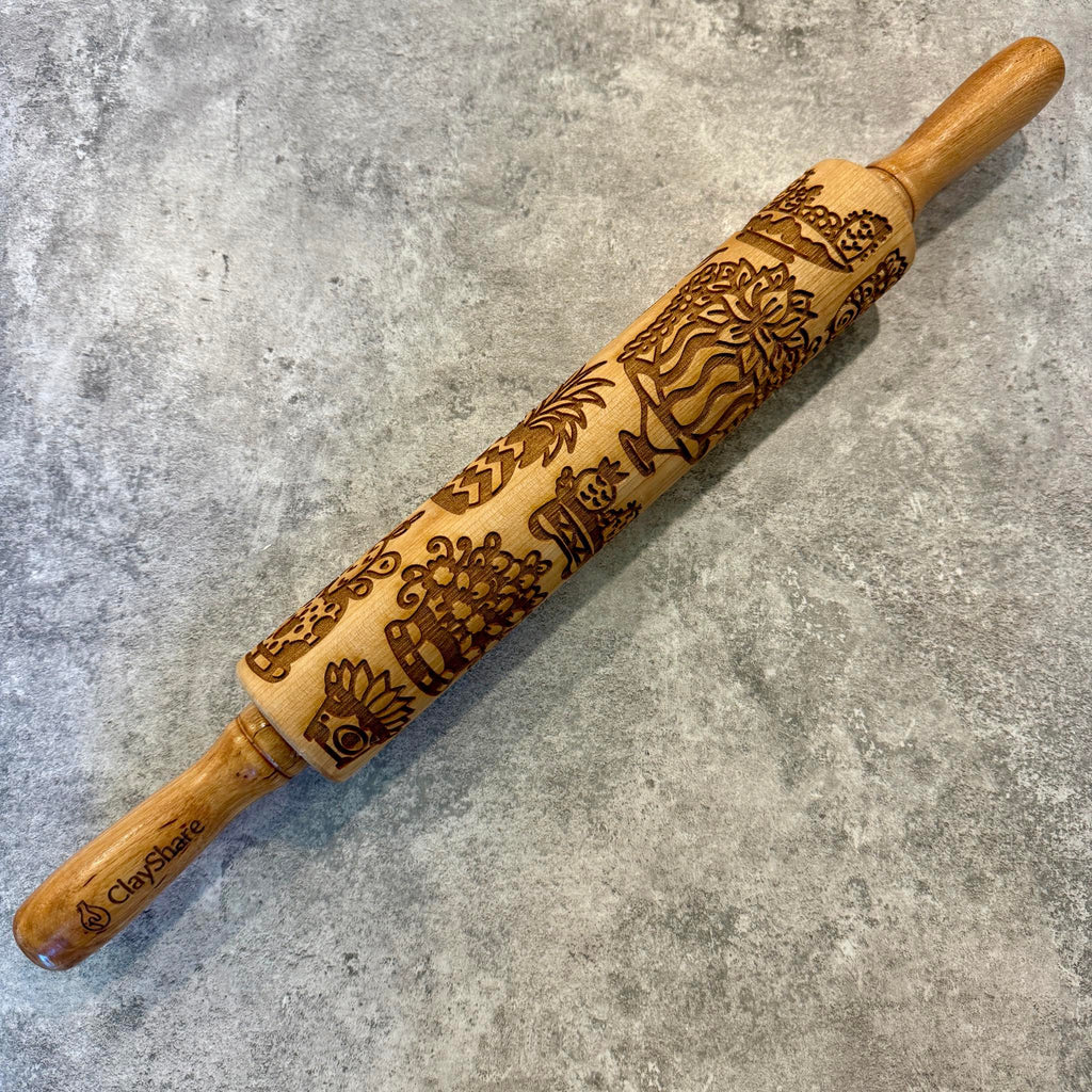 Fancy Plants 12 Rolling Pin