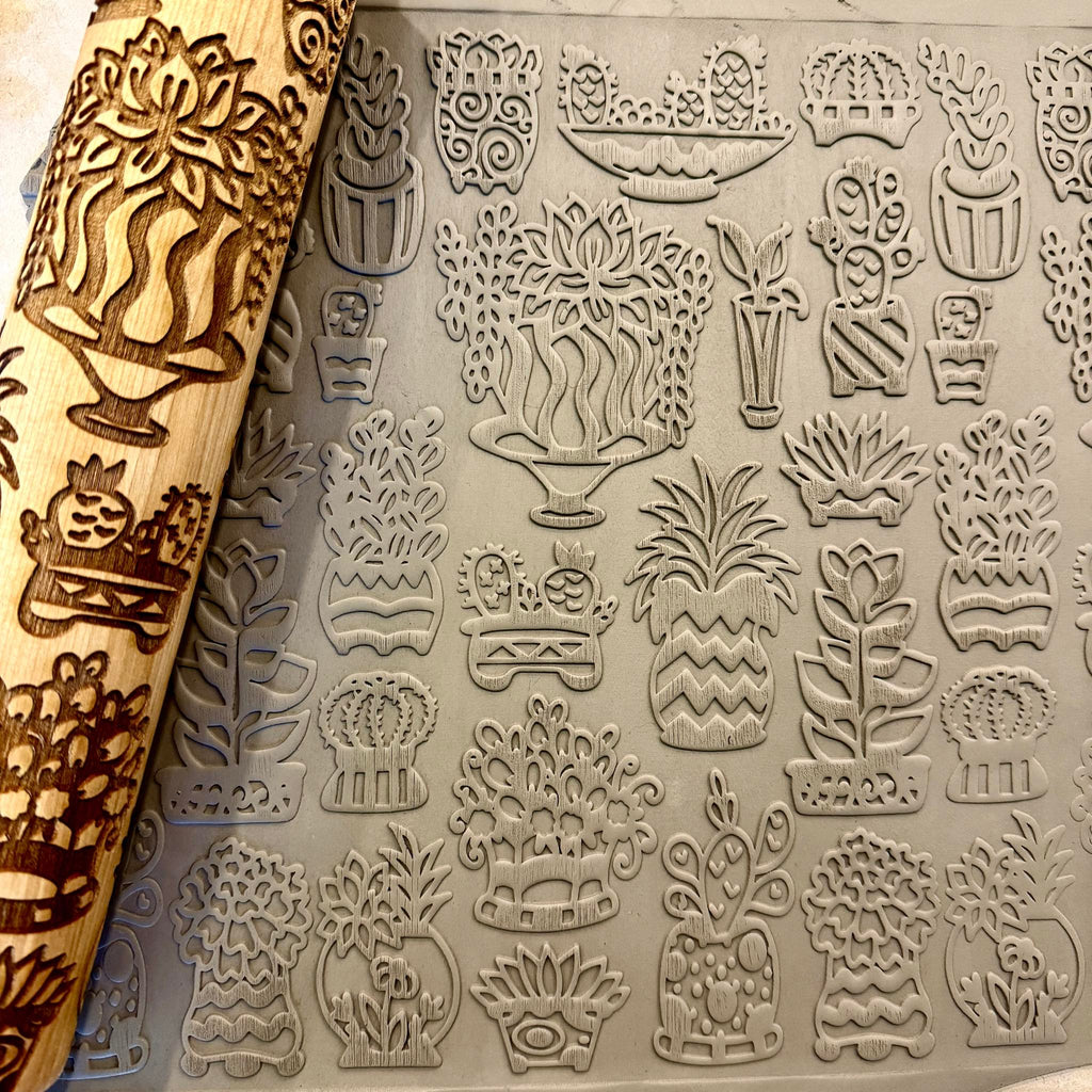 Fancy Plants 12 Rolling Pin