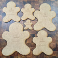 Gingerbread Man Rim Template Set