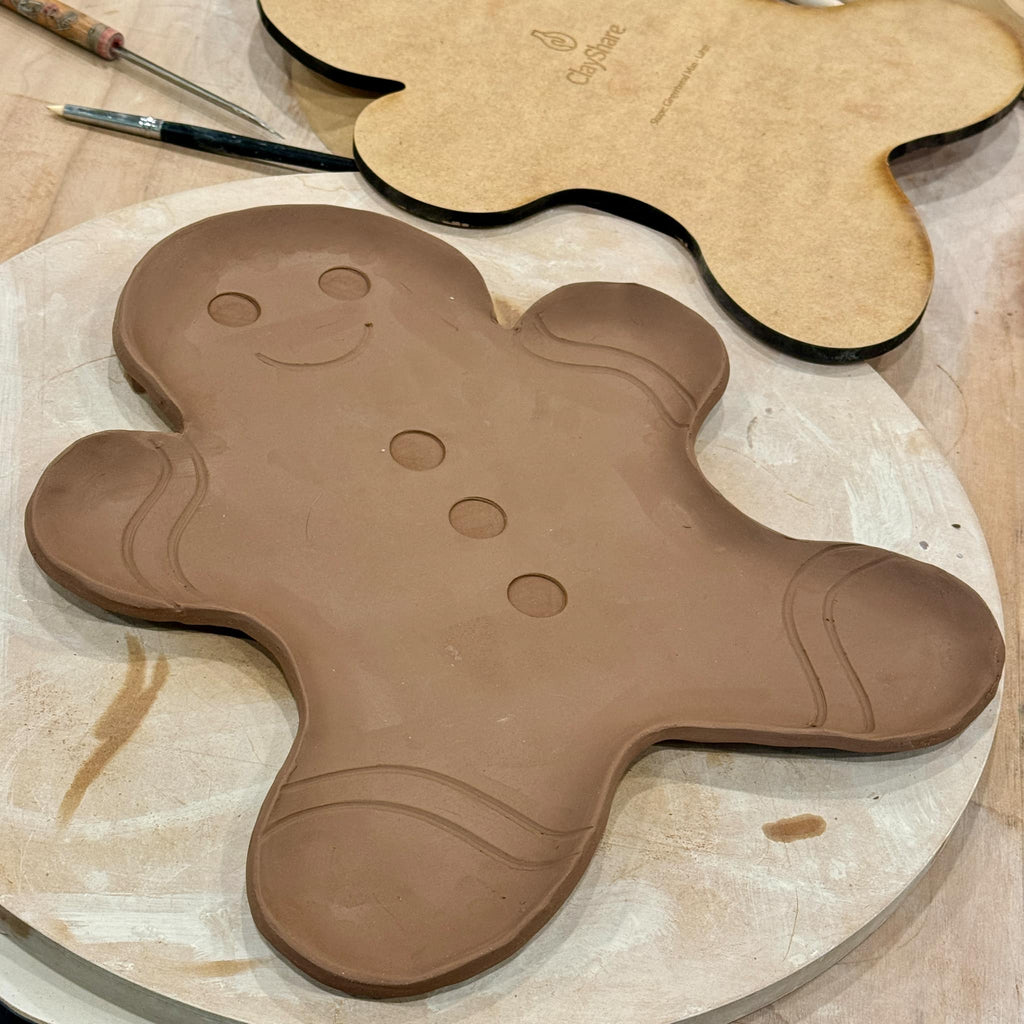 Gingerbread Man Rim Template Set