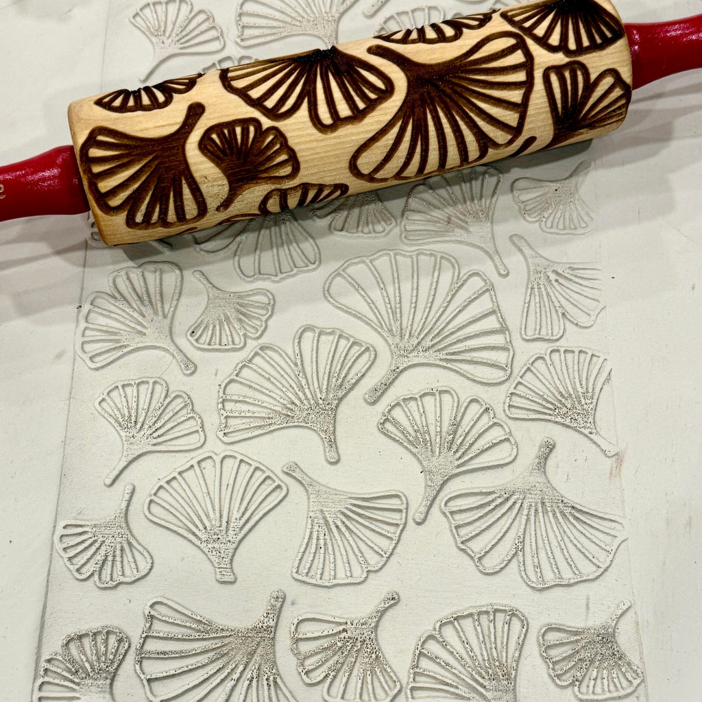 Floating Ginkgo 7 Rolling Pin