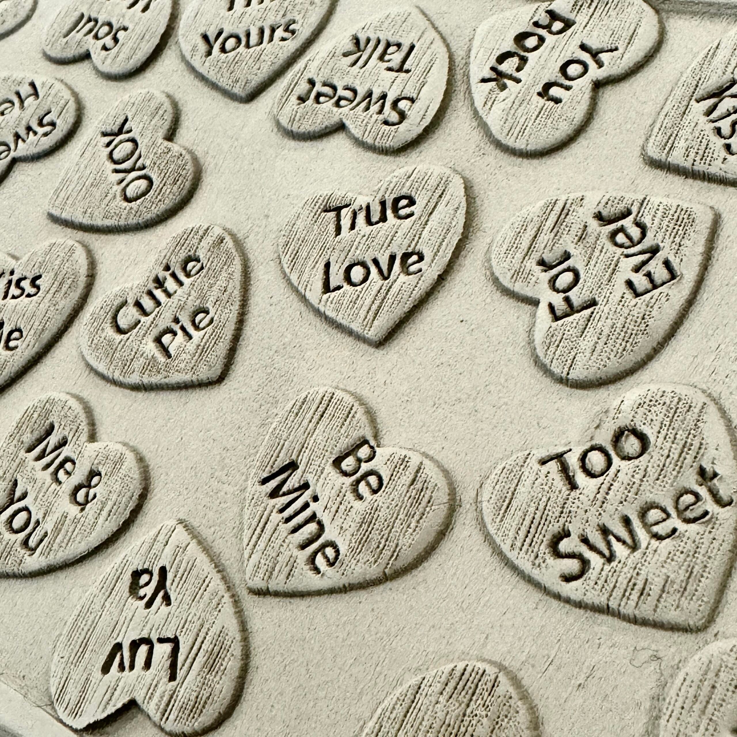 Conversation Hearts Mini Roller
