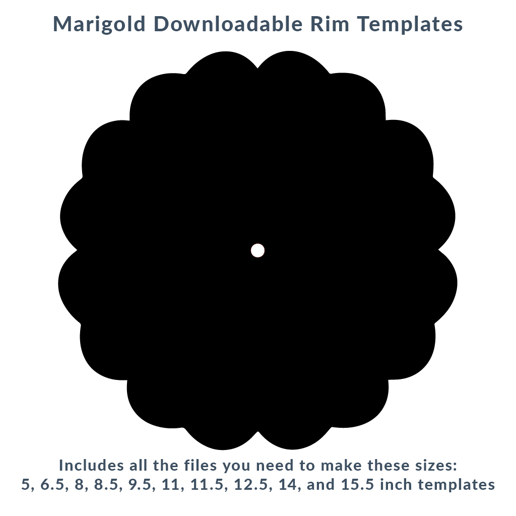 Marigold Rim Template Pack
