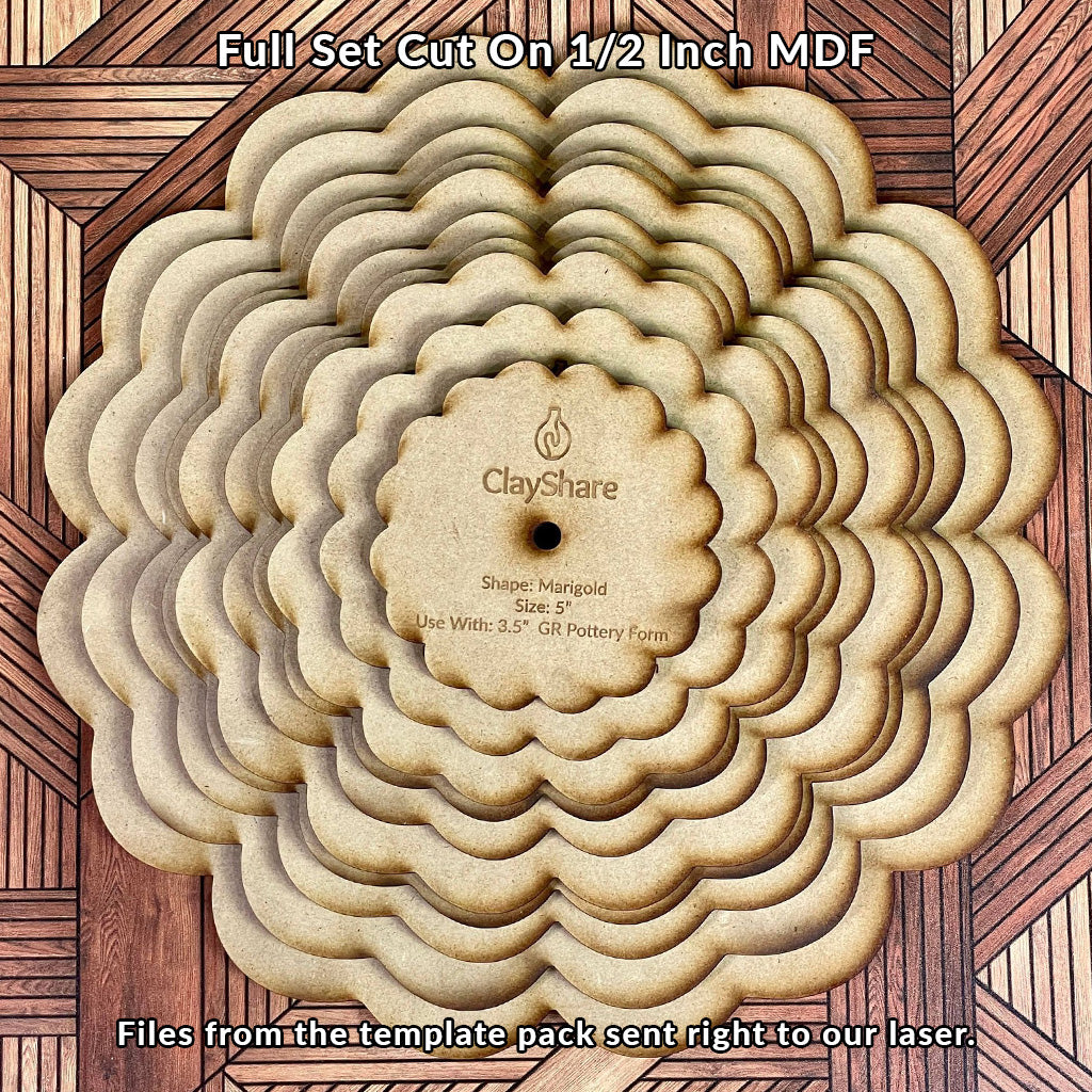 Marigold Rim Template Pack