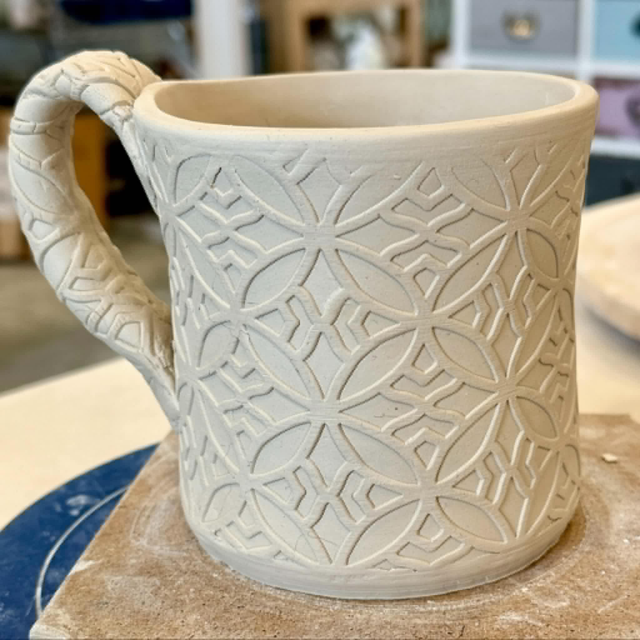 Mashrabiya EmpressaMat Textured Mug Mat