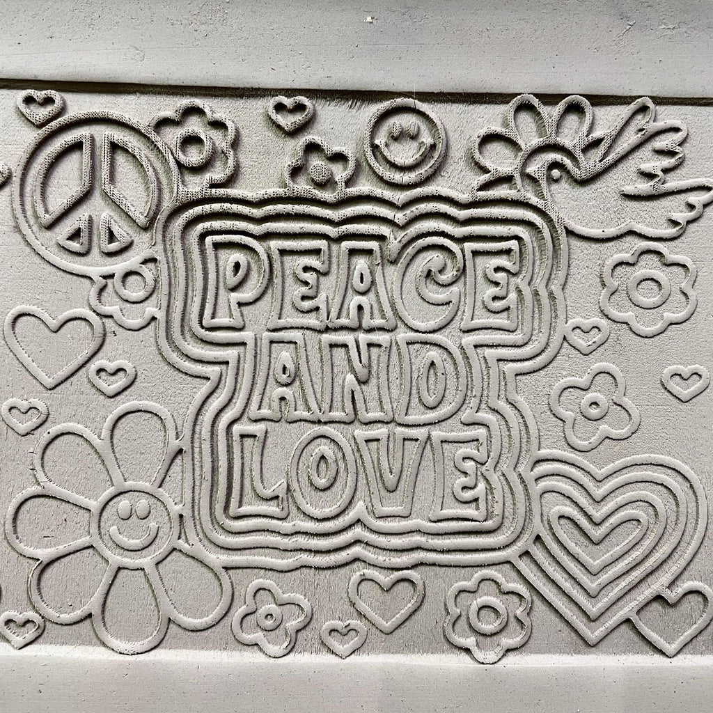 Peace and Love Mini Roller