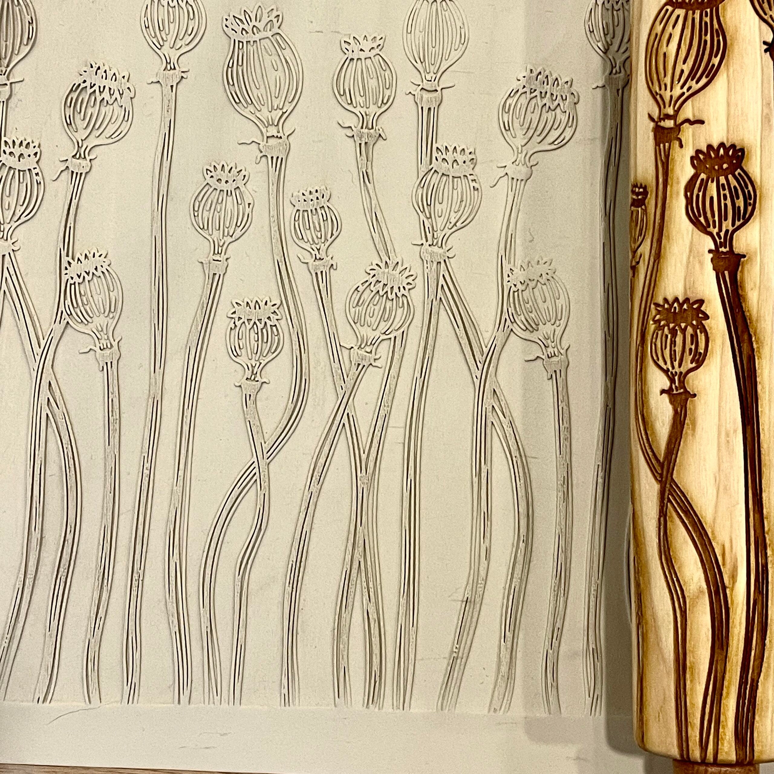 Poppy Pods 12 Rolling Pin