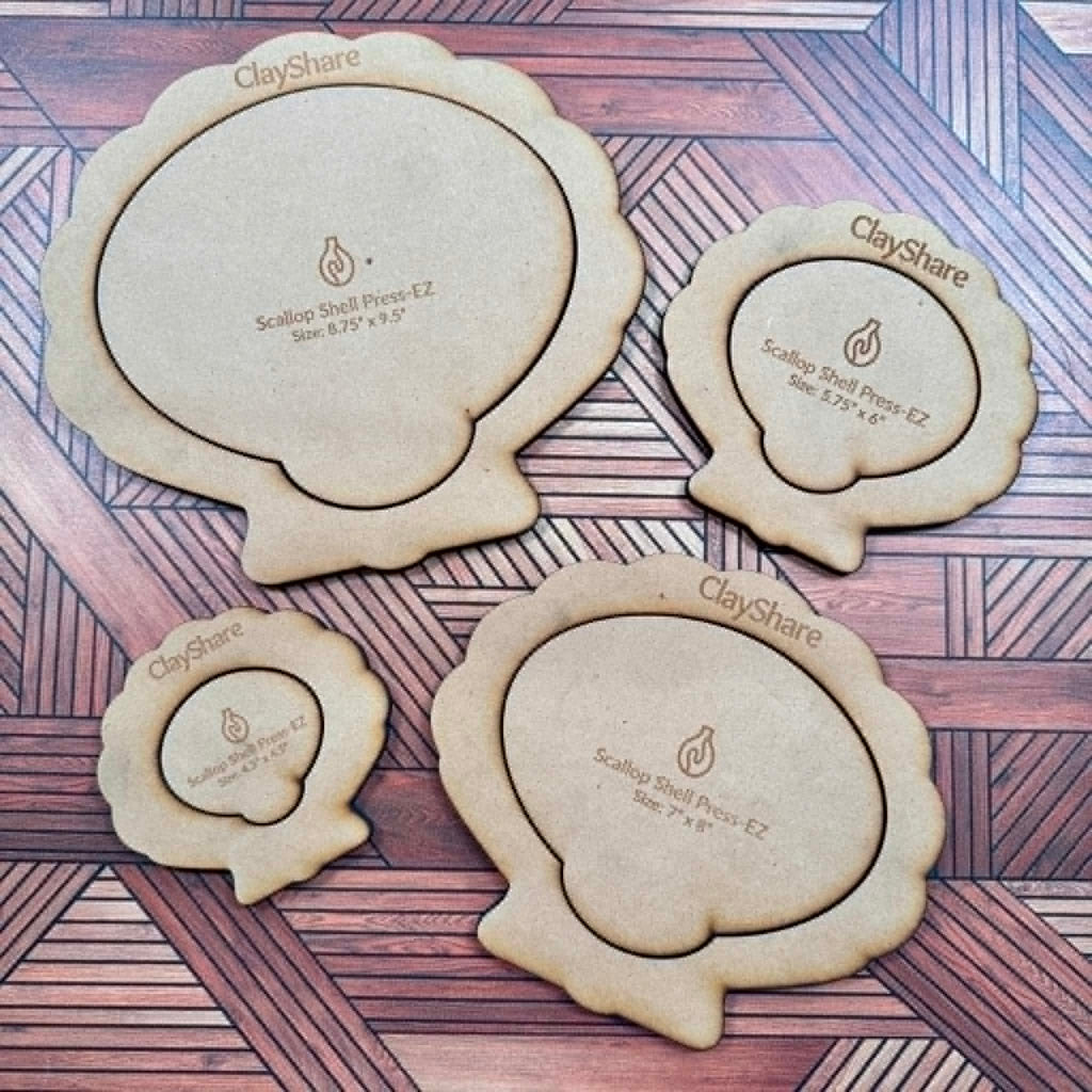 Scallop Shell Press-EZ Set