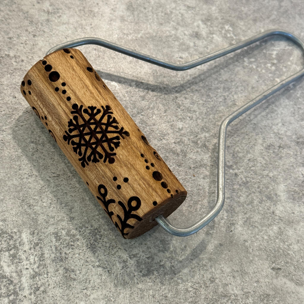 Snowflake Icing Mini Roller