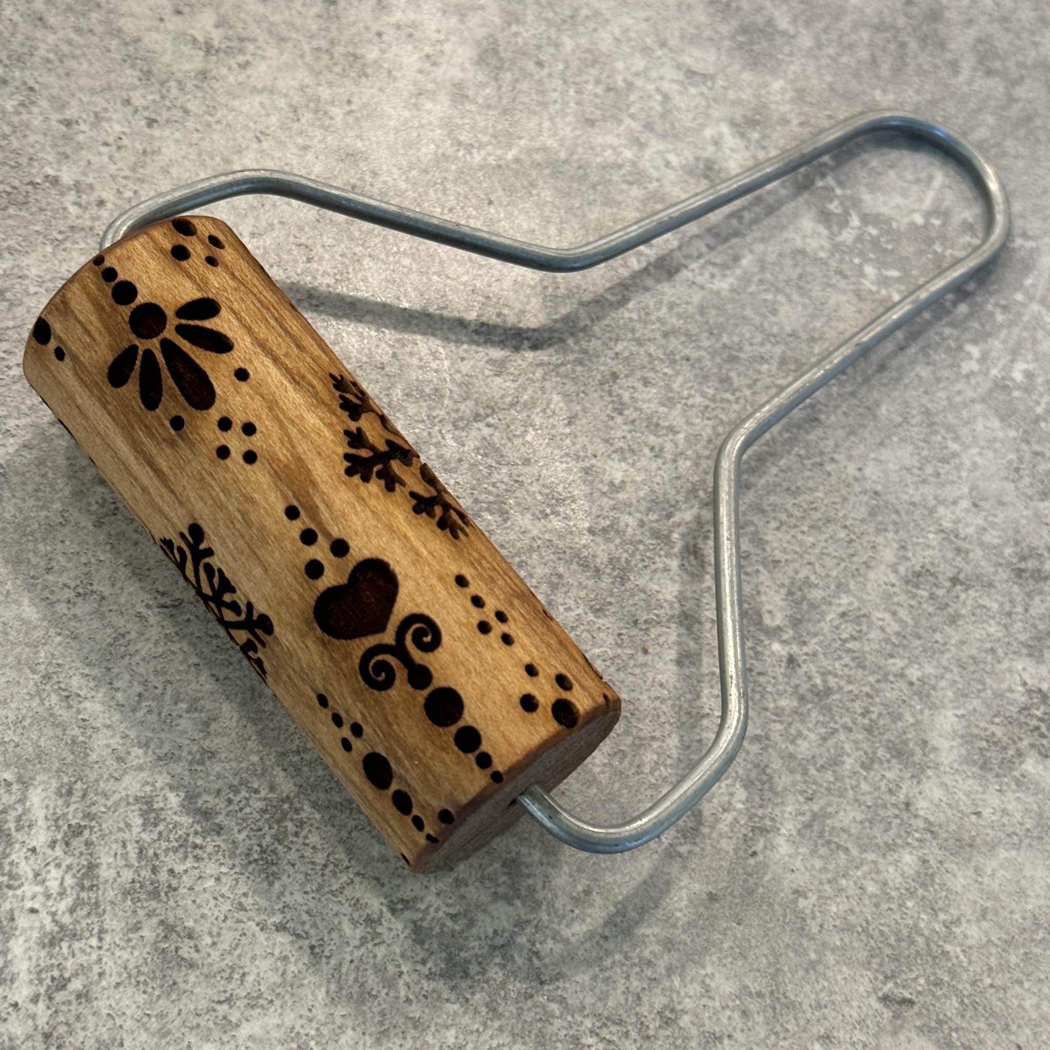 Snowflake Icing Mini Roller